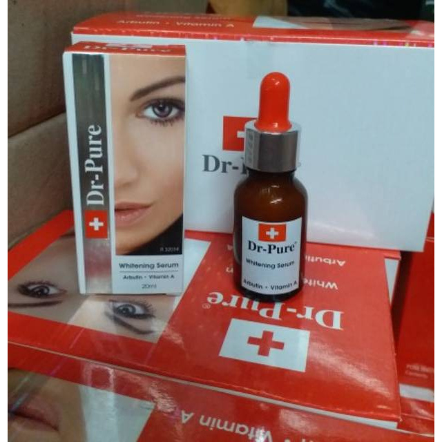 SERUM Dr.PURE ORIGINAL BPOM WHITENING SERUM 20ML ORIGINAL BPOM