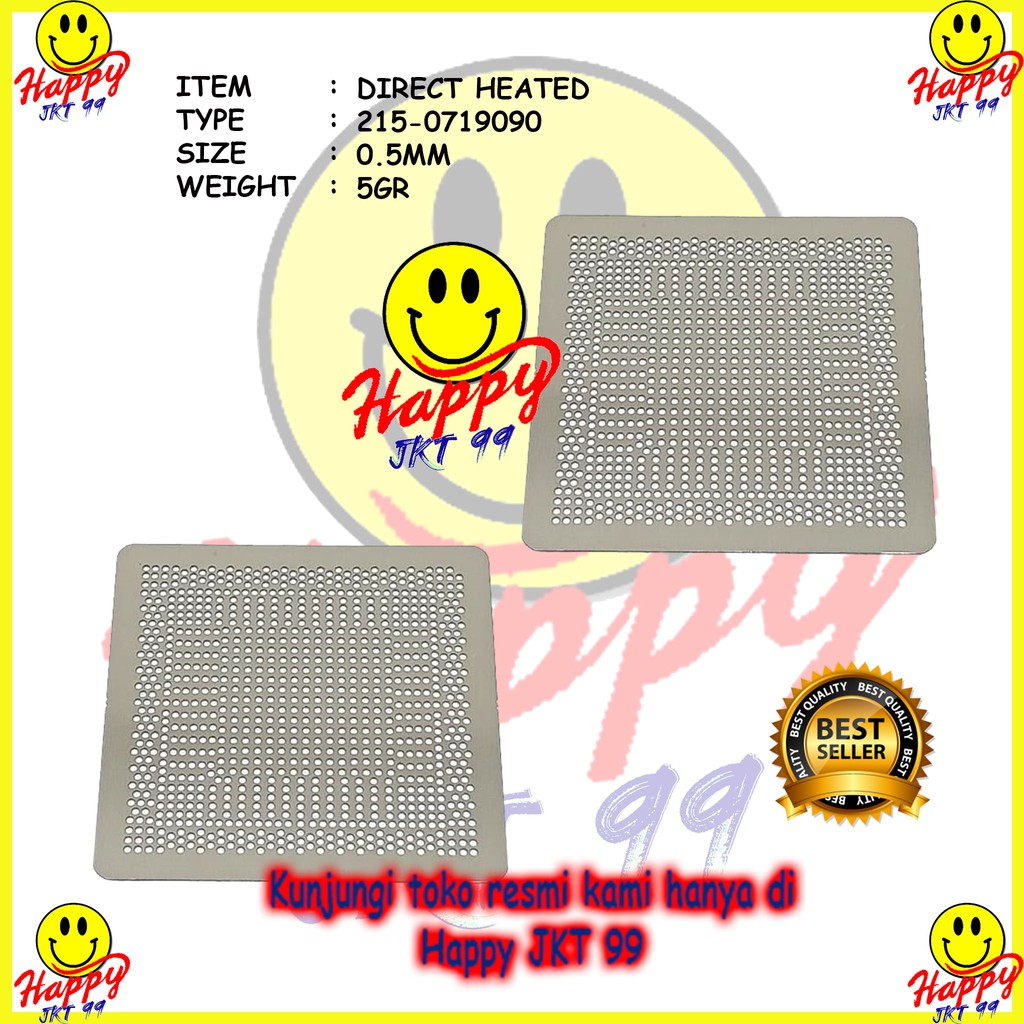 [ HAPPY JKT 99 ] DIRECT HEATED STENCIL 215-0719090 216-0810005 216-0810028 216-0810001