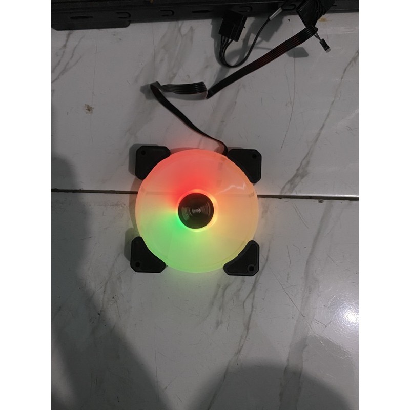 POWER UP ROVER RGB Auto Fan Casing 12CM AUTO RING LED - Fan Case 120mm