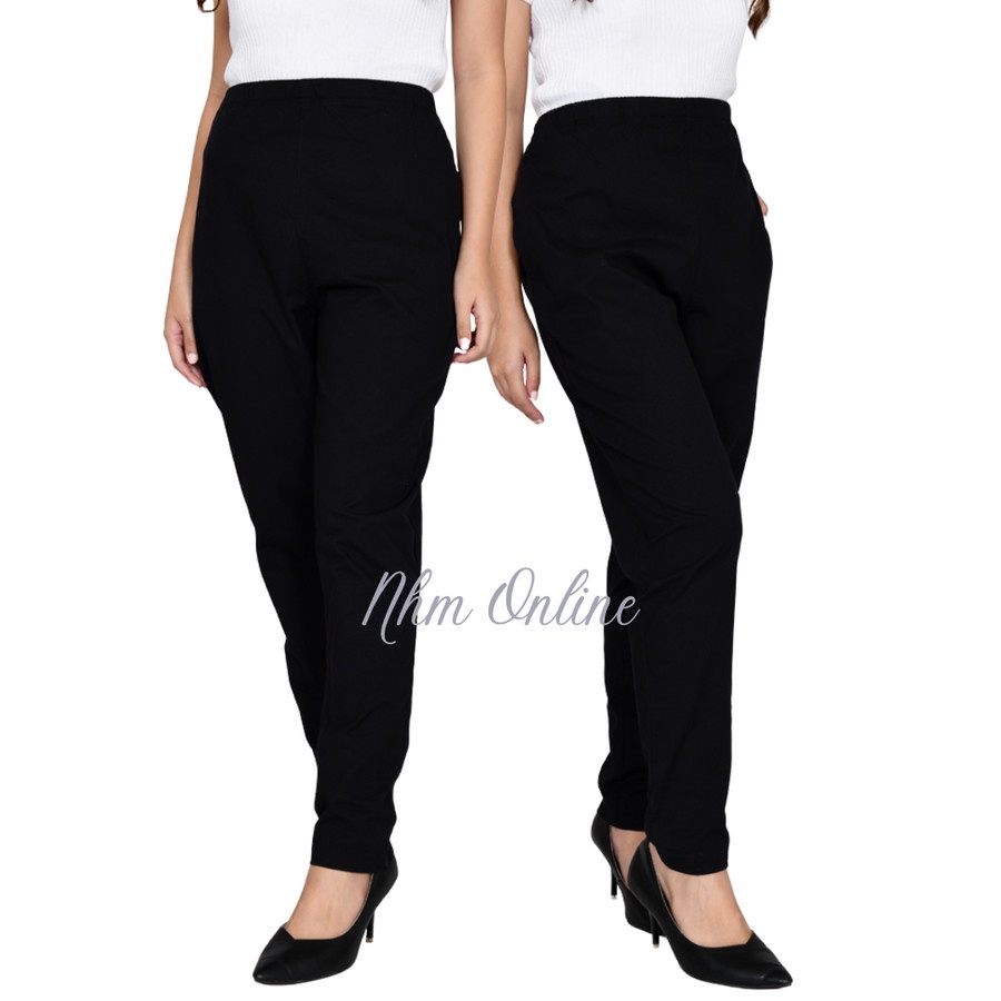 Celana Legging Wanita Stretch Melar Leging HIghweist Dalaman Gamis