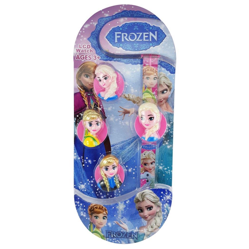 JAM TANGAN FROZEN ANAK PEREMPUAN SET