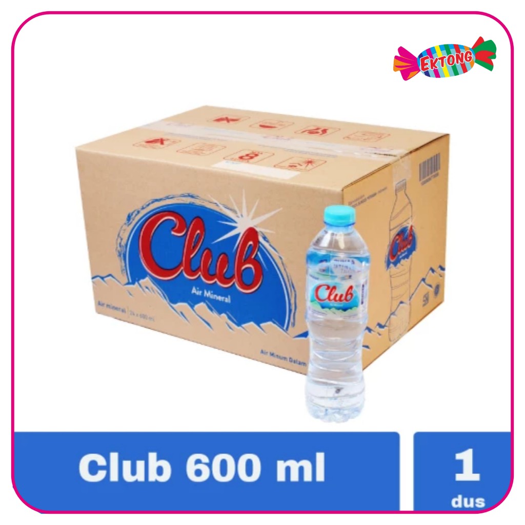 

CLUB 600 ML 1 KARTON ISI 24 BOTOL