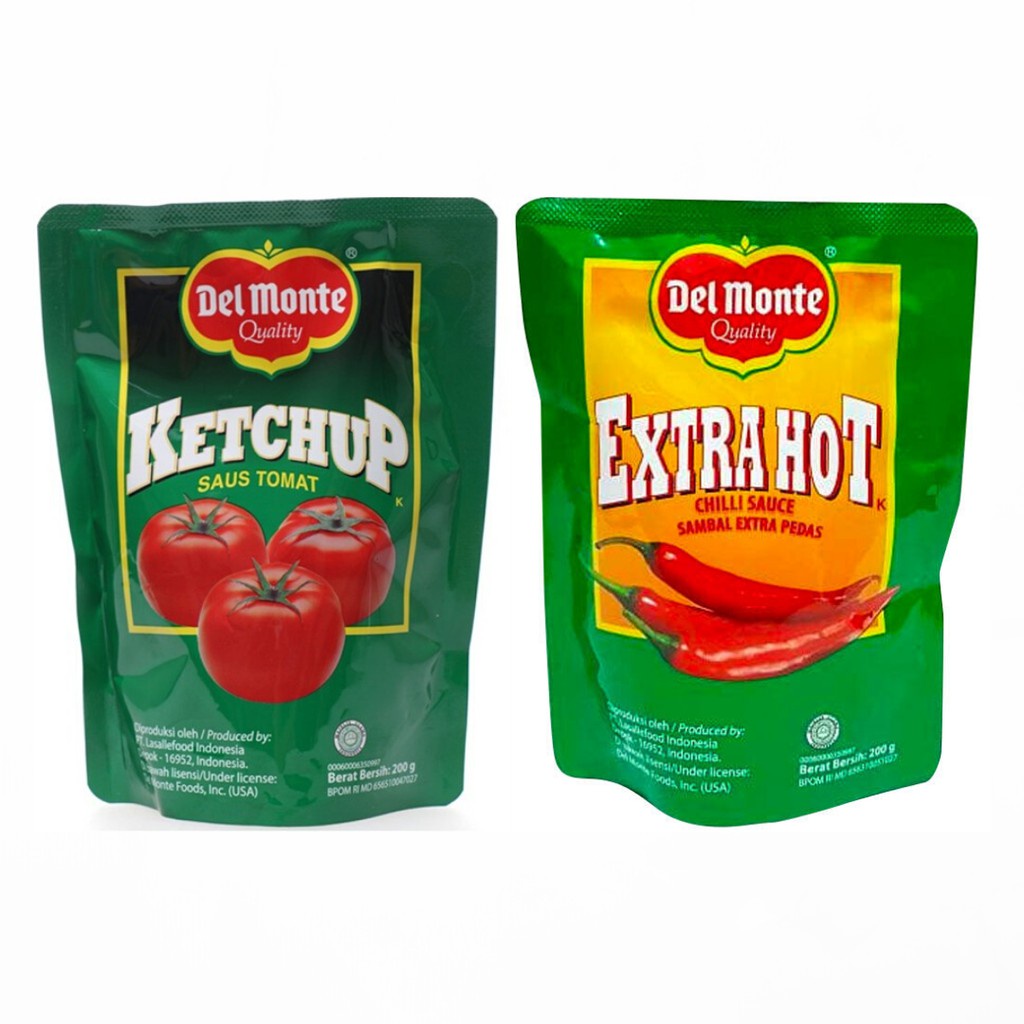 Saos Delmonte 200 ML (Extrahot &amp; Tomat)