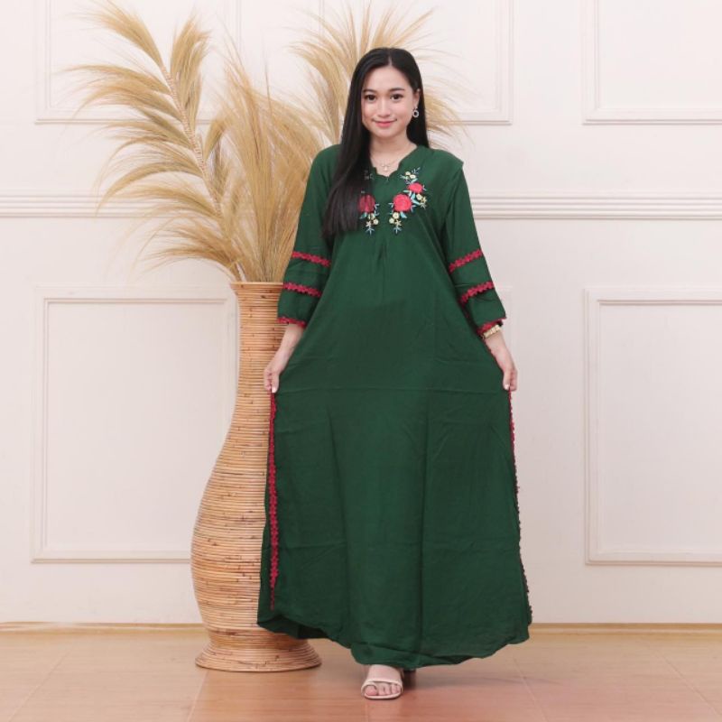 Daster arab noni Daster arab daster lengan panjang gamis arab daster arabian Rayon super grade A Ren