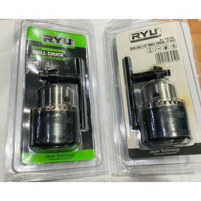 Kepala Bor 16mm 1/2" RYU / Drill Chuck selebr17 Kualitas Baik