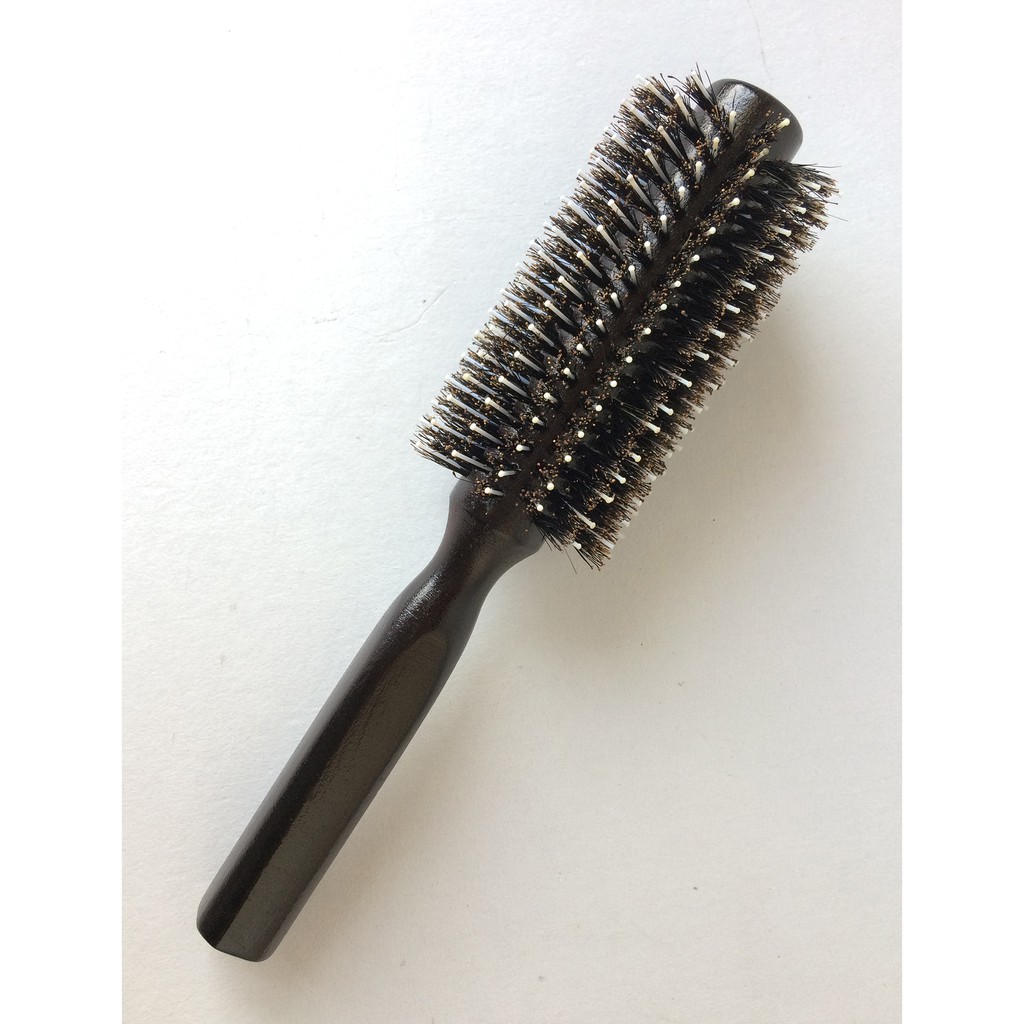 Sisir Blow Rambut Ijuk Egret Bailu Gagang Kayu Salon