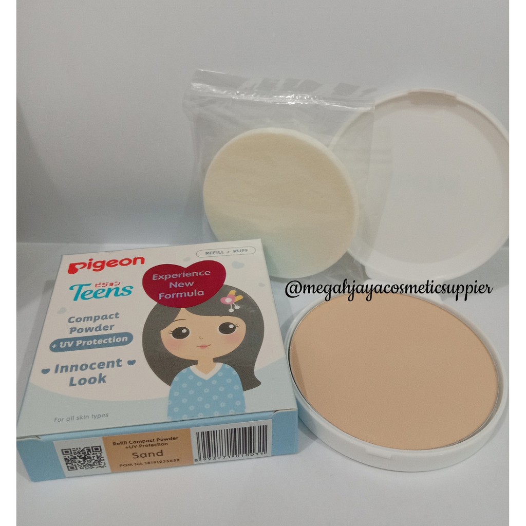 (REFILLL) PIGEON TEENS COMPACT POWDER + UV PROTECTION 14 GR @MJ
