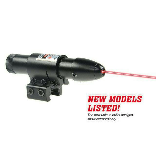 SPIKE Tactical Red Laser Sight - Red Laser Scope With Rat Tail - Red Laser - Laser Scope Spike