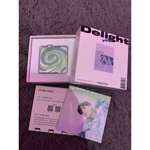 {BOOKED}EXO BAEKHYUN Kihno Delight (mint version)