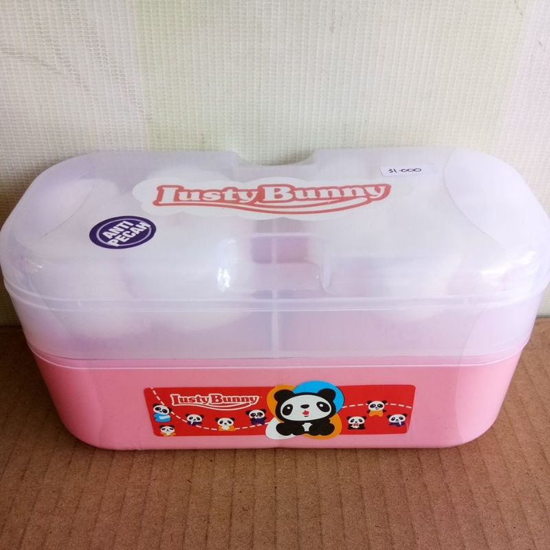 LUSTY BUNNY TEMPAT BEDAK TB-1510, TEMPAT BEDAK + KAPAS TB-1526