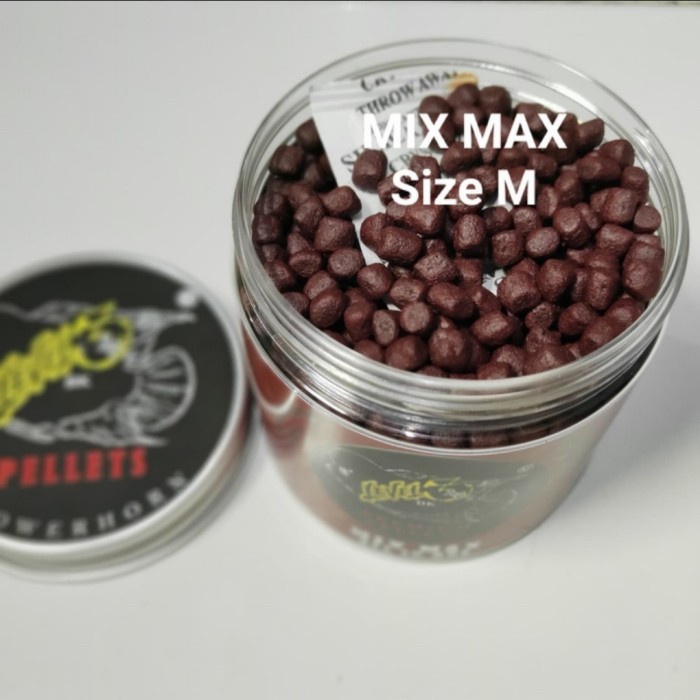 Pelet Louhan MIX MAX 100Gr - Pelet Jenong Mutiara dan Warna