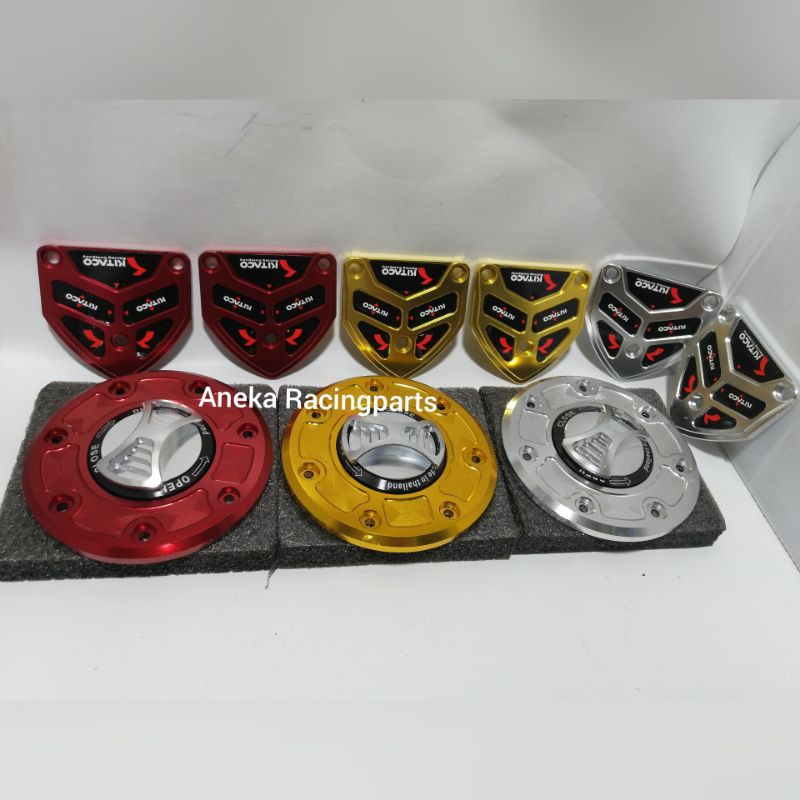 tutup tangki ninja r rr150 dkt thailand satu set tutup kips kitaco