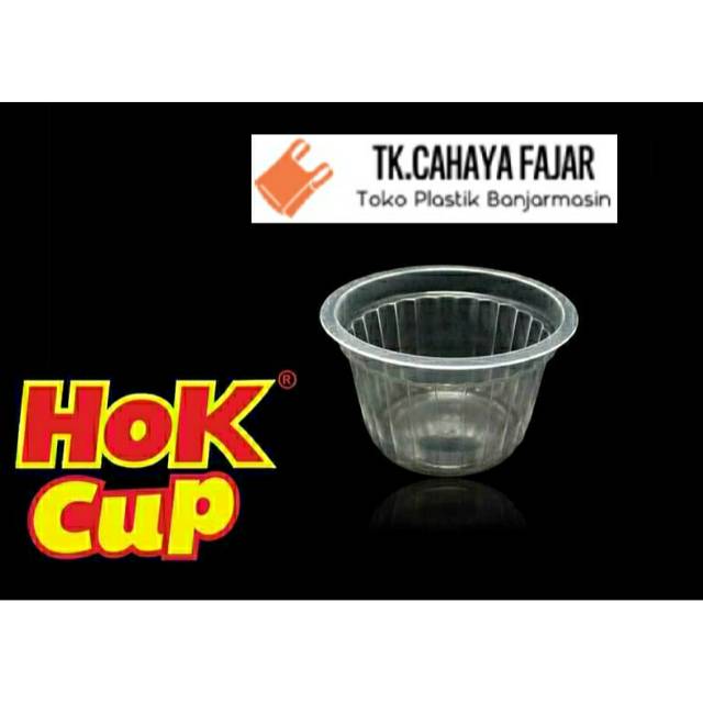 Cup Pudding 120ml HOK + Tutup isi 50pcs (Gelas 120ml)