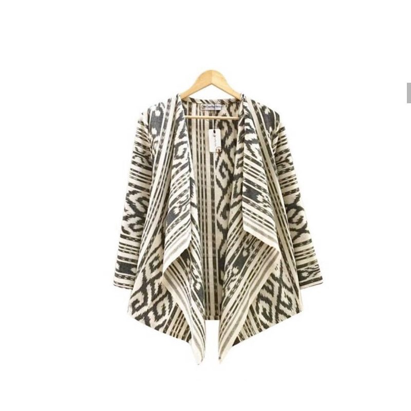 Blazer Kimono Batik Tenun Etnik Toraja - 2 varian