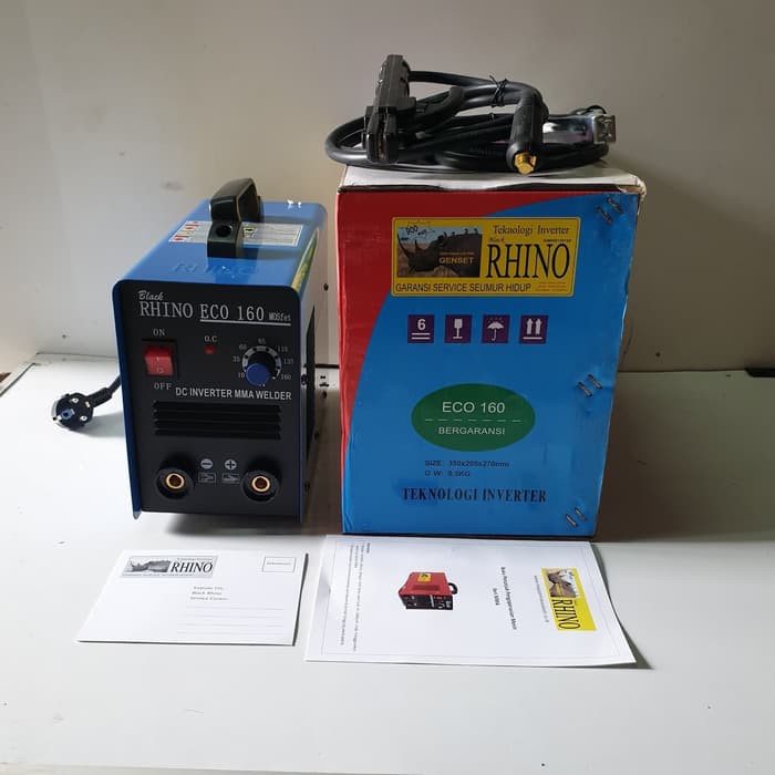 RHINO 160E Mesin Travo Las Rhino 160A Trafo Las Inverter 160 A