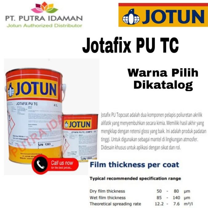 JOTUN CAT POLYURETHANE / JOTAFIX PU TC 5 LITER / CAT JOTUN MARINE Termurah