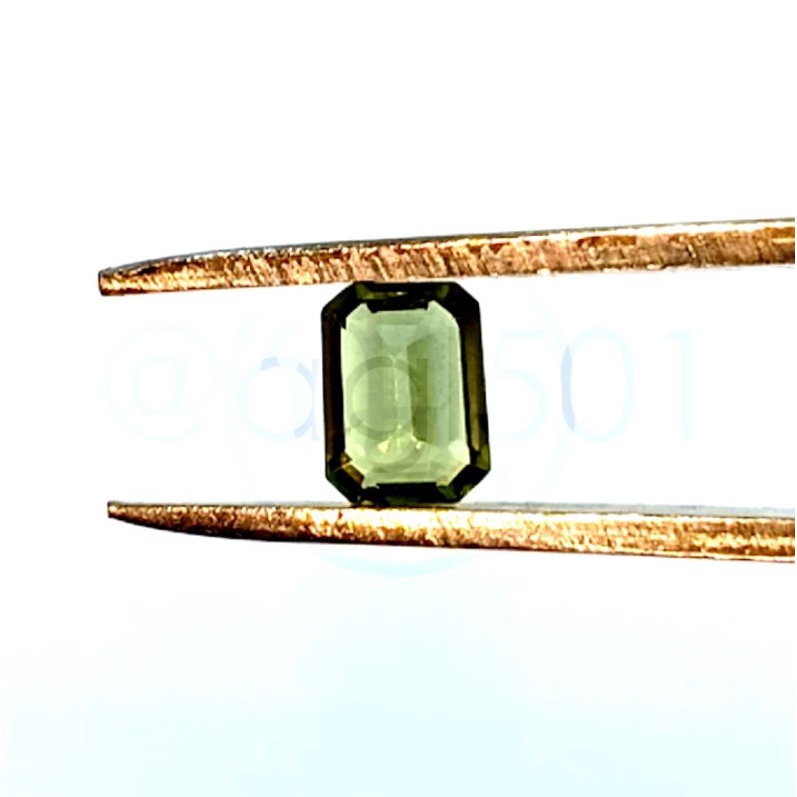 Batu Mulia Natural Green Zircon Asli Alam Bukan Sintetis