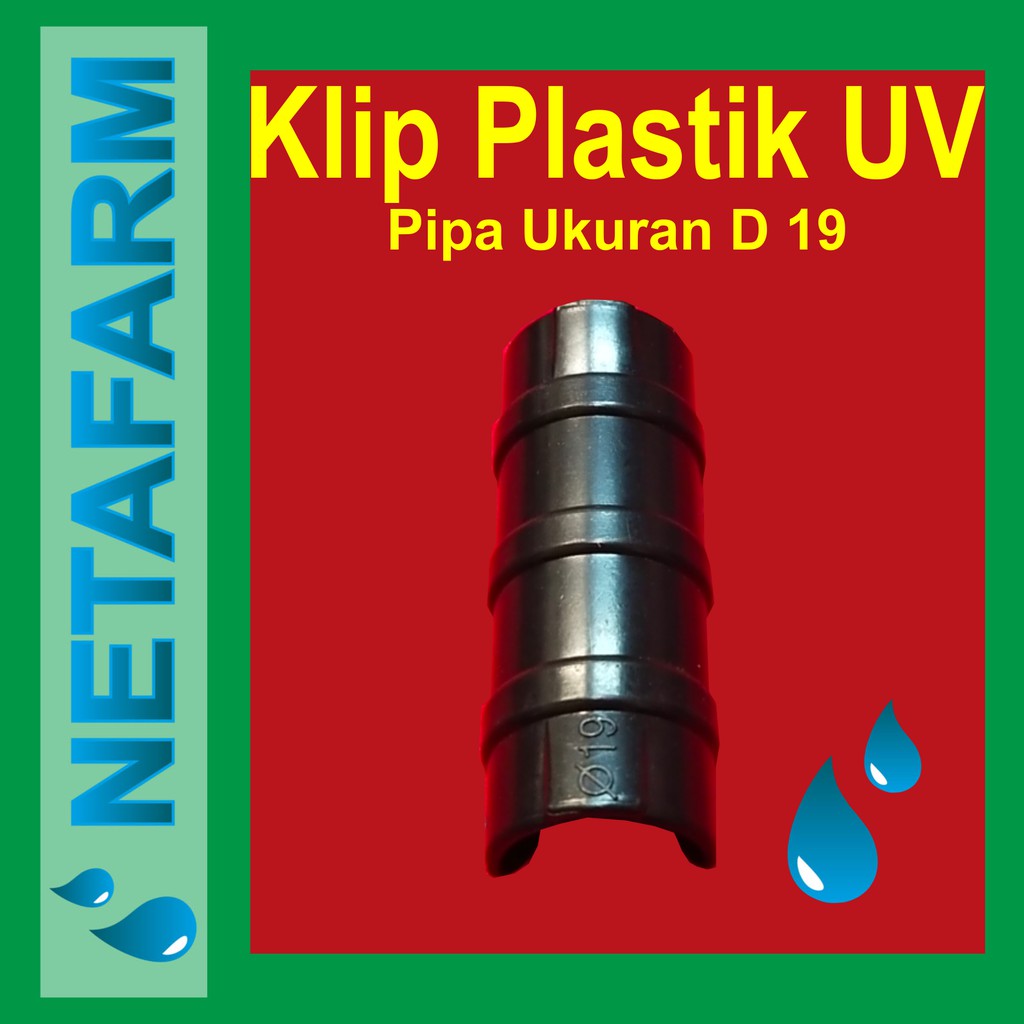 Klip Plastik UV / Klip Insectnet Paranet D19 ( 1pcs )