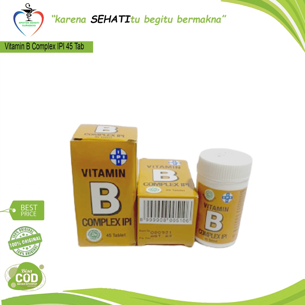 Promo Vitamin ipi b compleks komplexs murah