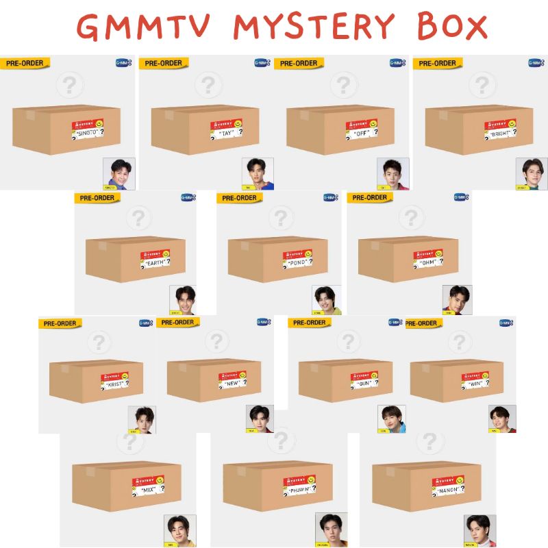 BACA DESKRIPSI‼️ DP GMMTV MYSTERY BOX
