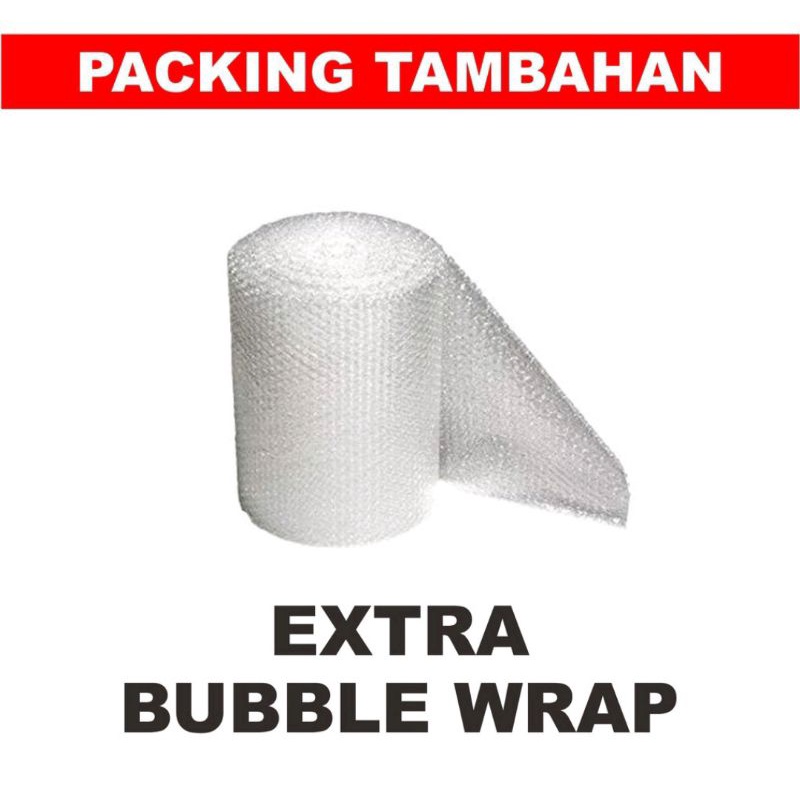 

Bubble Wrap hanya untuk packing tambahan