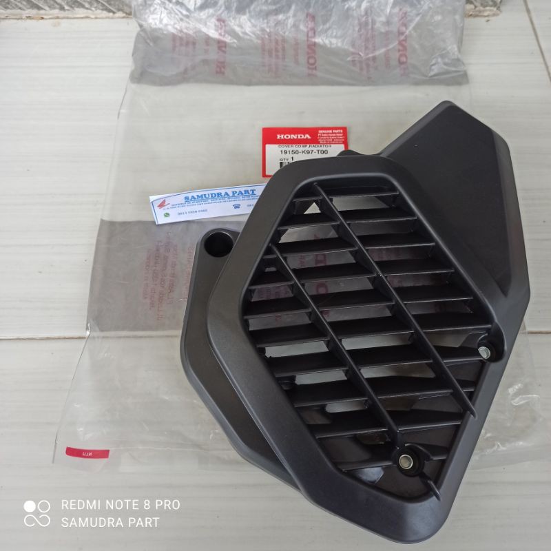 Cover radiator PCX 150 lokal original 19150K97T00