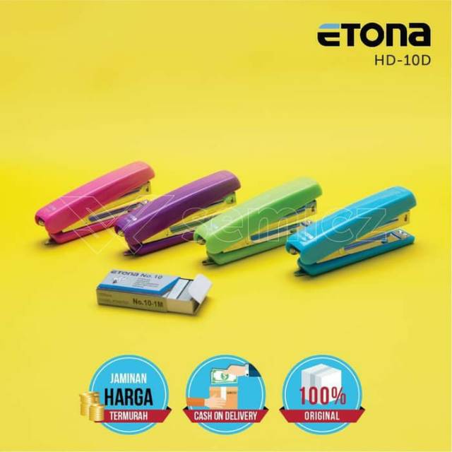 Etona HD10D Stapler / HD 10D. Kualitas Terjamin