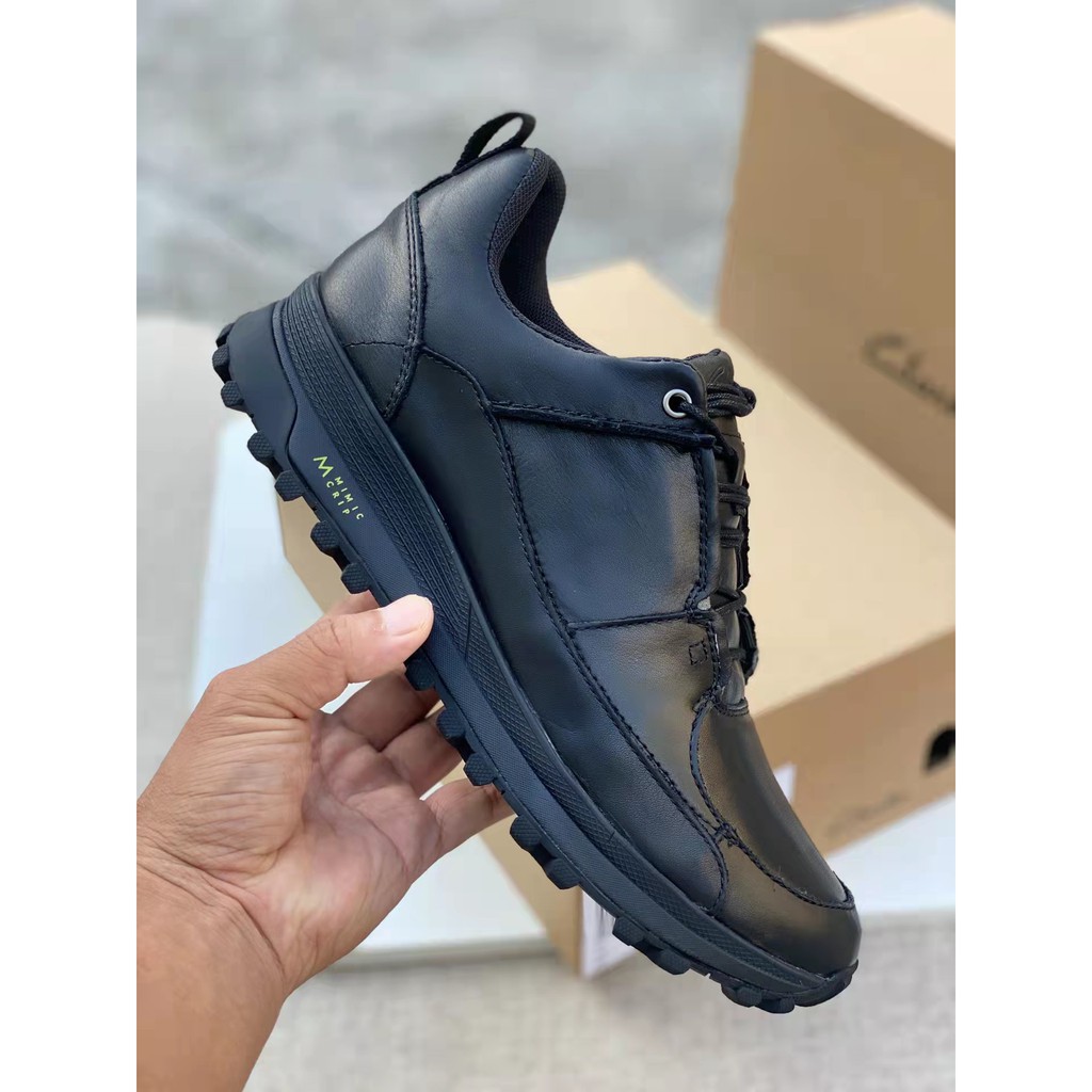 2022 latest outdoor running shoes Clarks Qi Le men's shoes running shoes sports comfortable lace-up 