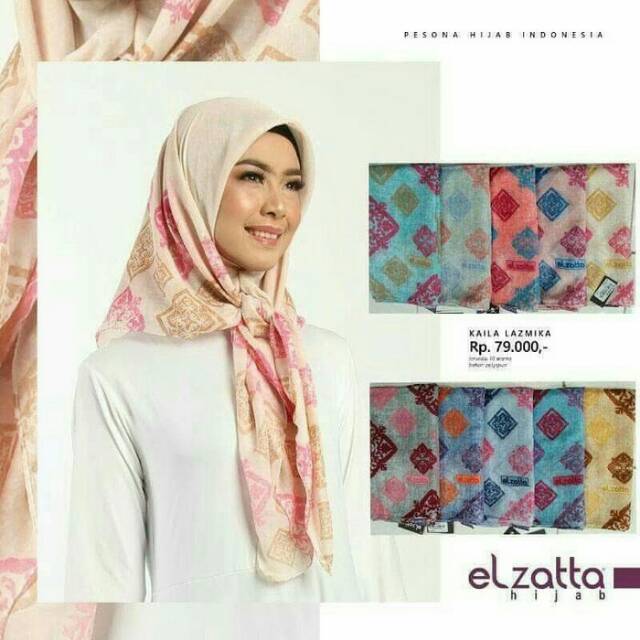HIJAB SEGIEMPAT ELZATTA / KAILA LAZMIKA ELZATTA