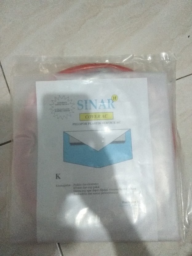 Plastik Cuci Ac Merk Sinar Original Asli