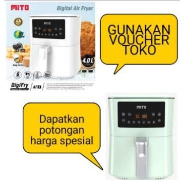 MITO : DIGYFRY AF1 AIR FRYER MITO 4 LITER LOW WATT AF 1