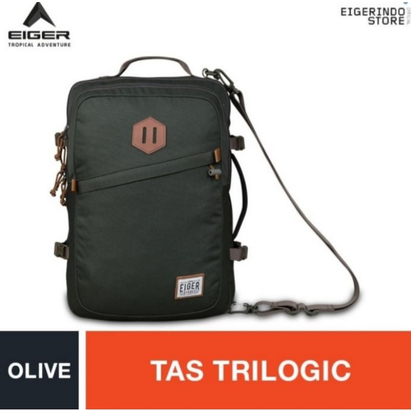 Tas TOURER 2.0 TRILOGIC EIGER1989/5085-OLIVE - tas original produk