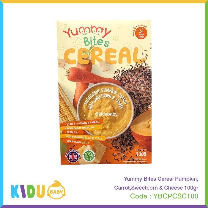 Yummy Bites Cereal Makanan Cereal Bayi dan Anak Kidu Baby