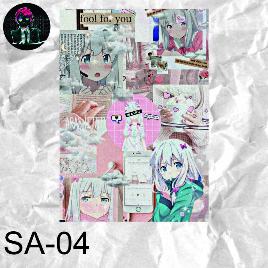 Poster Anime Aesthetic Eromanga Sense [SAGIRI]  Poster Aesthetic Anime Eromanga Sensei|Poster Sagiri-ESA04
