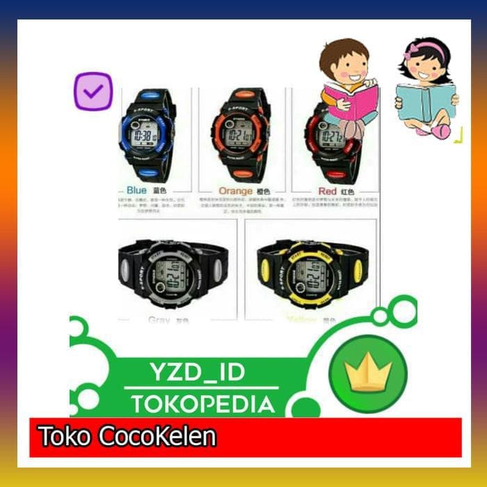 JAM TANGAN ANAK SYNOKE ORIGINAL ANTI AIR MEWAH BAGUS