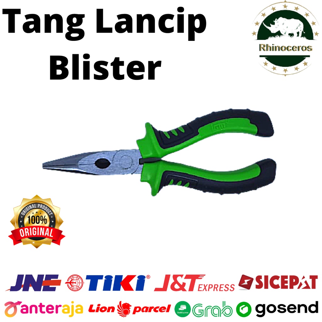 Tang Lancip Blister/ Tang Jepit Lancip  Ukuran 6Inch