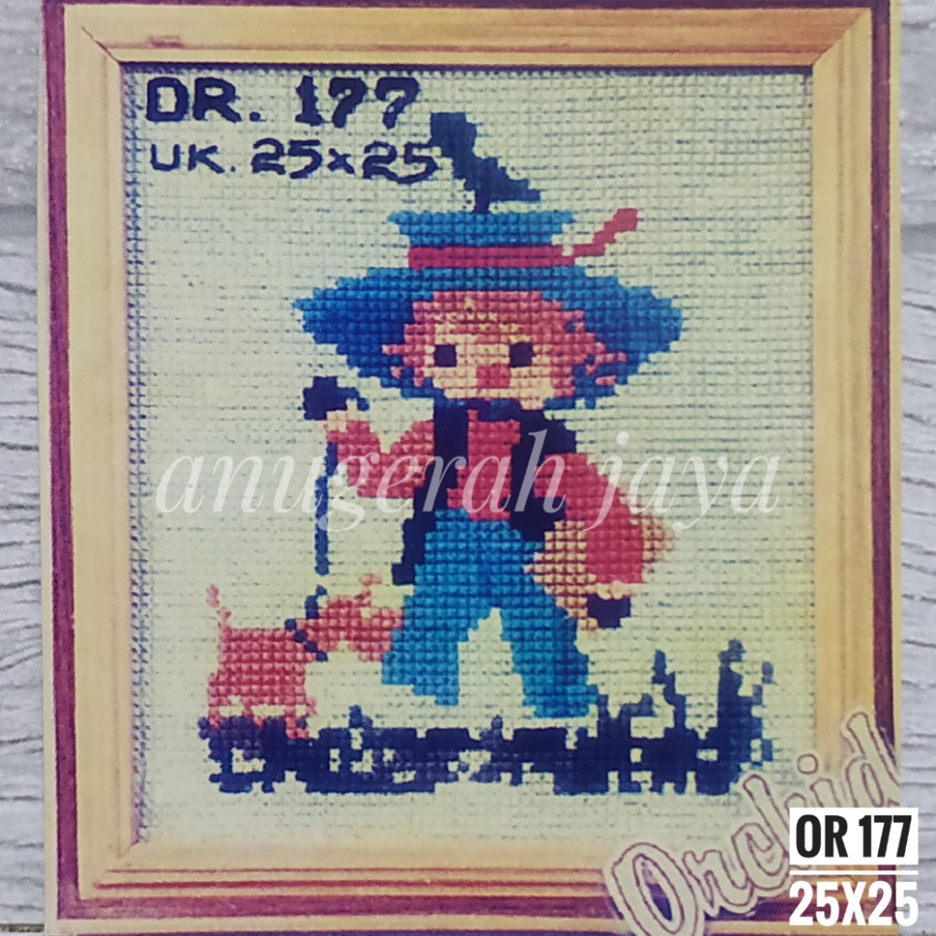 Paket Kristik Orchid Set 177