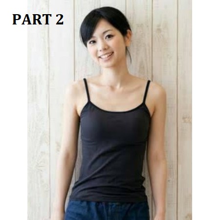 Tank Top Dewasa Tali Kecil UKURAN XL | Daleman wanita | Singlet | Tengtop