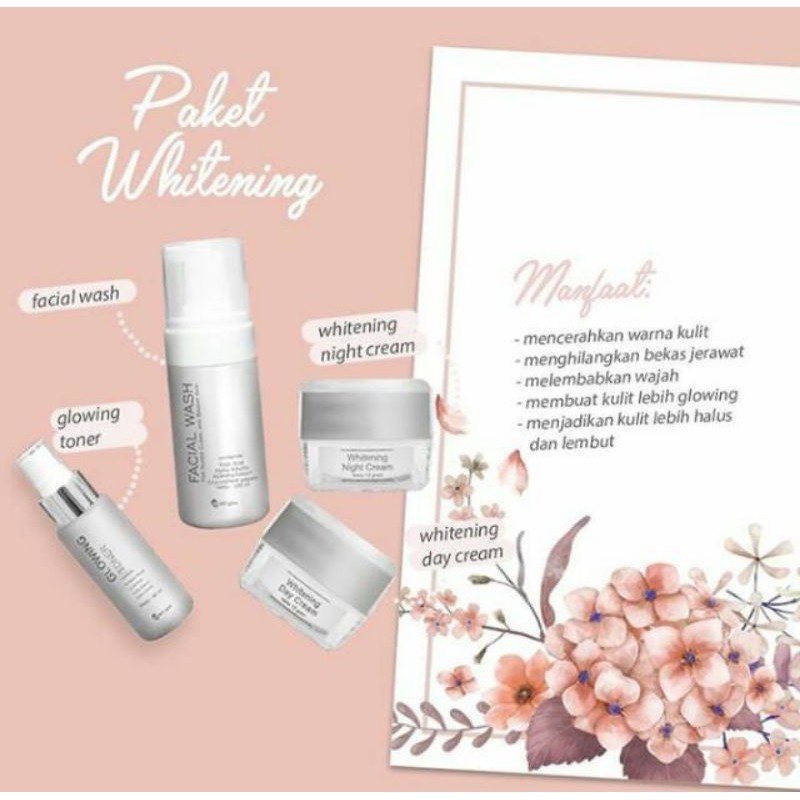 ms glow whitening paket luminouse original