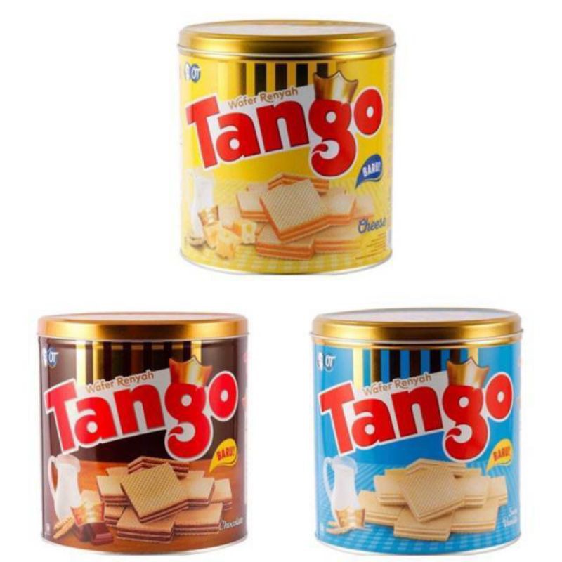 

READY STOK TANGO WAFER KALENG. TANGO COKLAT, TANGO VANILA, TANGO KEJU