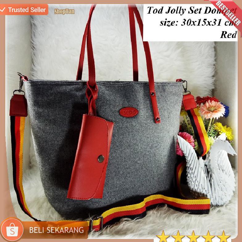 SeLL Tod Jolly Kanvas Set Dompet HoNP20