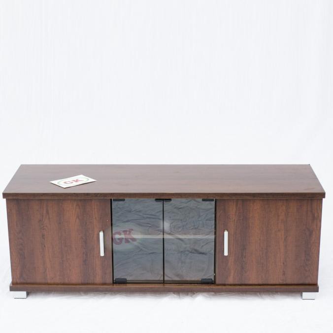 Meja Tv Rak Tv Lemari Tv Panjang Pakai Kaca Flowerbean23