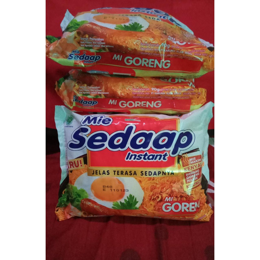 

mi sedaap goreng 90 gr isi 5