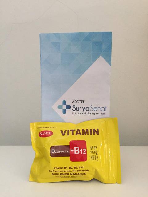 Samco VITAMIN B COMPLEX ZAK isi 100 tablet - Vitamin B Komplek - Betominplex