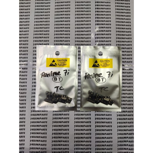 FLEXIBLE OPPO REALME 7I CON KONEKTOR CONNECTOR TC CHARGER HF MIC ORIGINAL