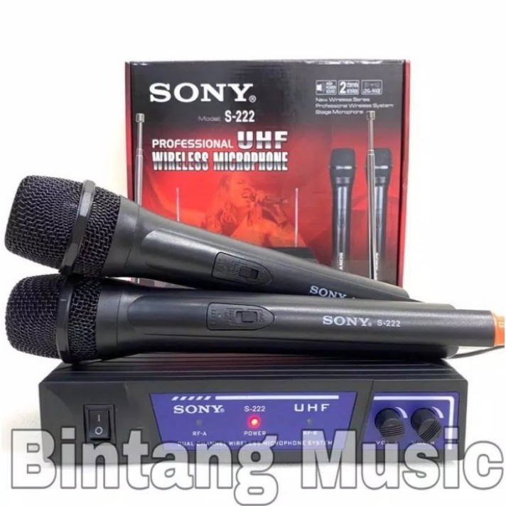 MIC WIRELESS SONY S222 UHF
