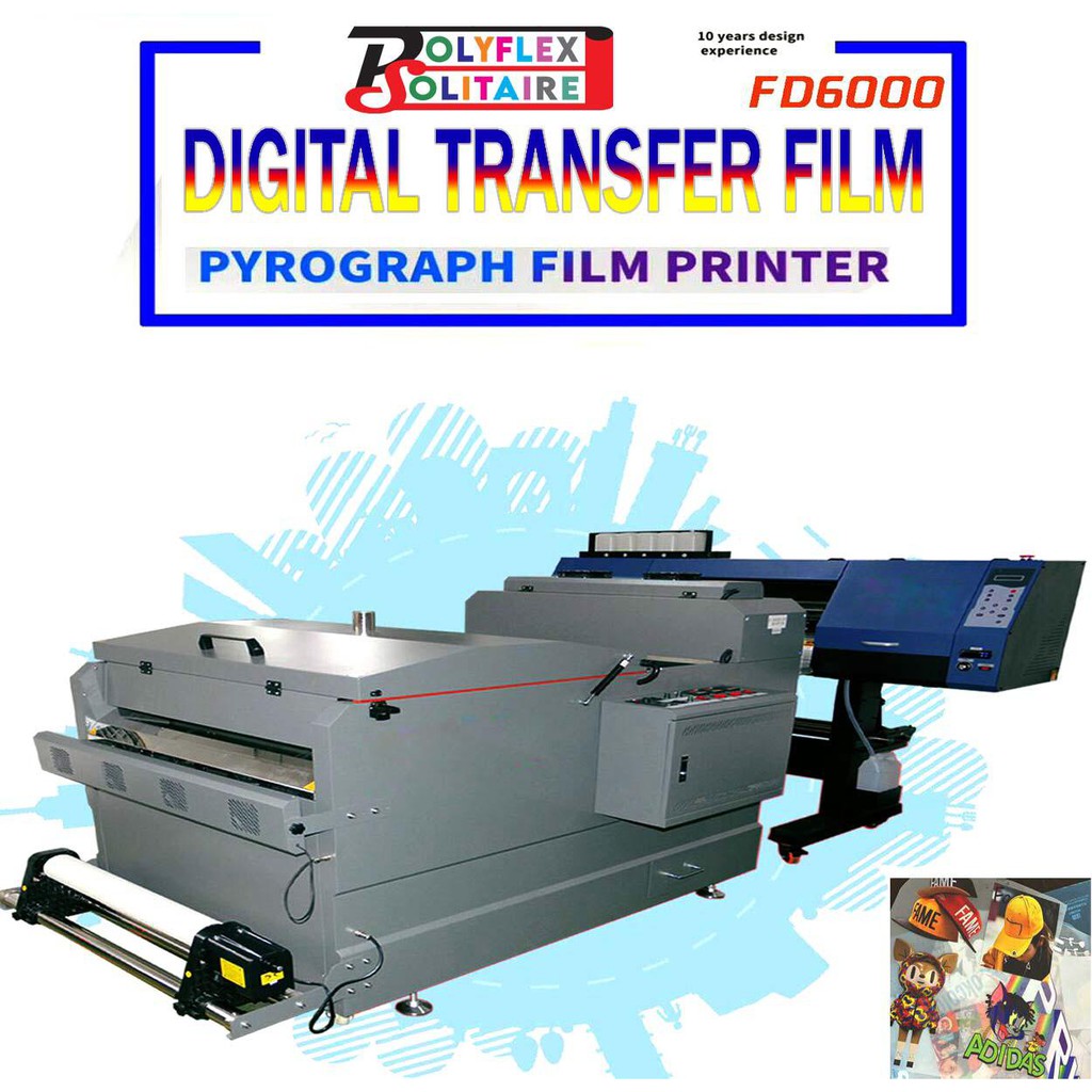 Jasa Print Sablon DTF Terima Beres Tinggal Press A4 A3 1/4m 1/2m 1m