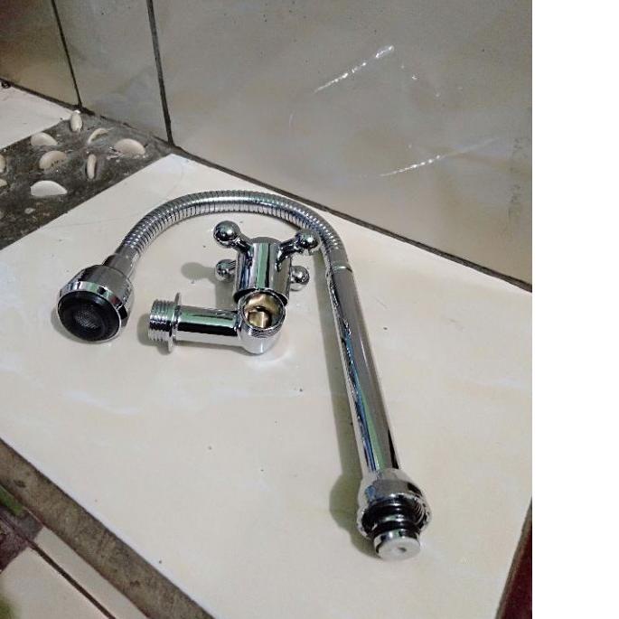 ✫ Kran angsa fleksibel keran cuci piring elastis lentur gzr ♠