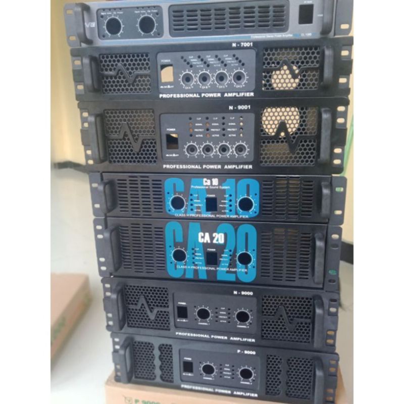 BOK POWER AMPLIFIER CL1000 CA10 CA20 N9000 P9000 N9001 N7001 BOX POWER 2CH 4CH BOX UKURAN 2U 3U 
