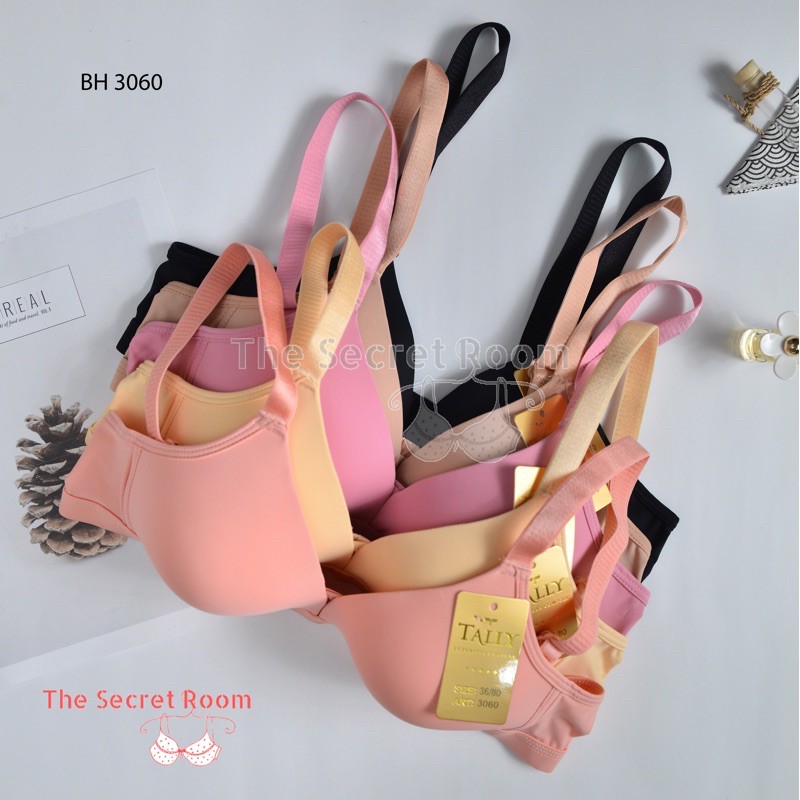 TALLY BRA BH 3060 I CUP B | TANPA KAWAT I BUSA TIPIS I SIZE 36-40